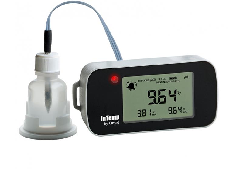 CX402-VFC205    InTemp Bluetooth Temperature with Glycol Bottle (VFC/CDC) Data Logger